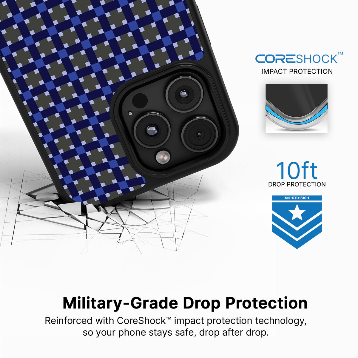 Sea of Sapphires - iPhone 16 Pro Case #case type_core (magsafe), #case type_core (non magsafe)