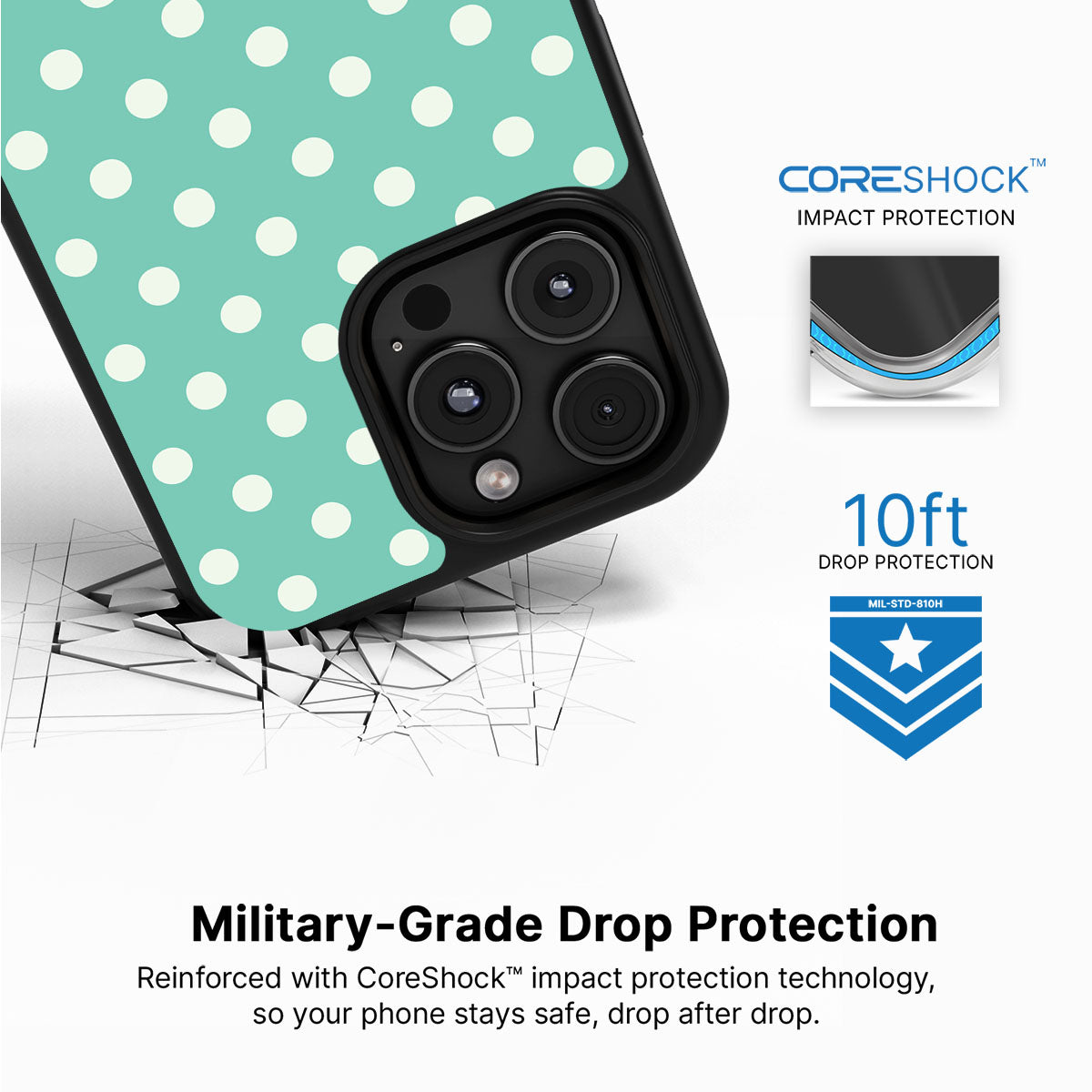 Sea Pearls - iPhone 16 Pro Case #case type_core (magsafe), #case type_core (non magsafe)