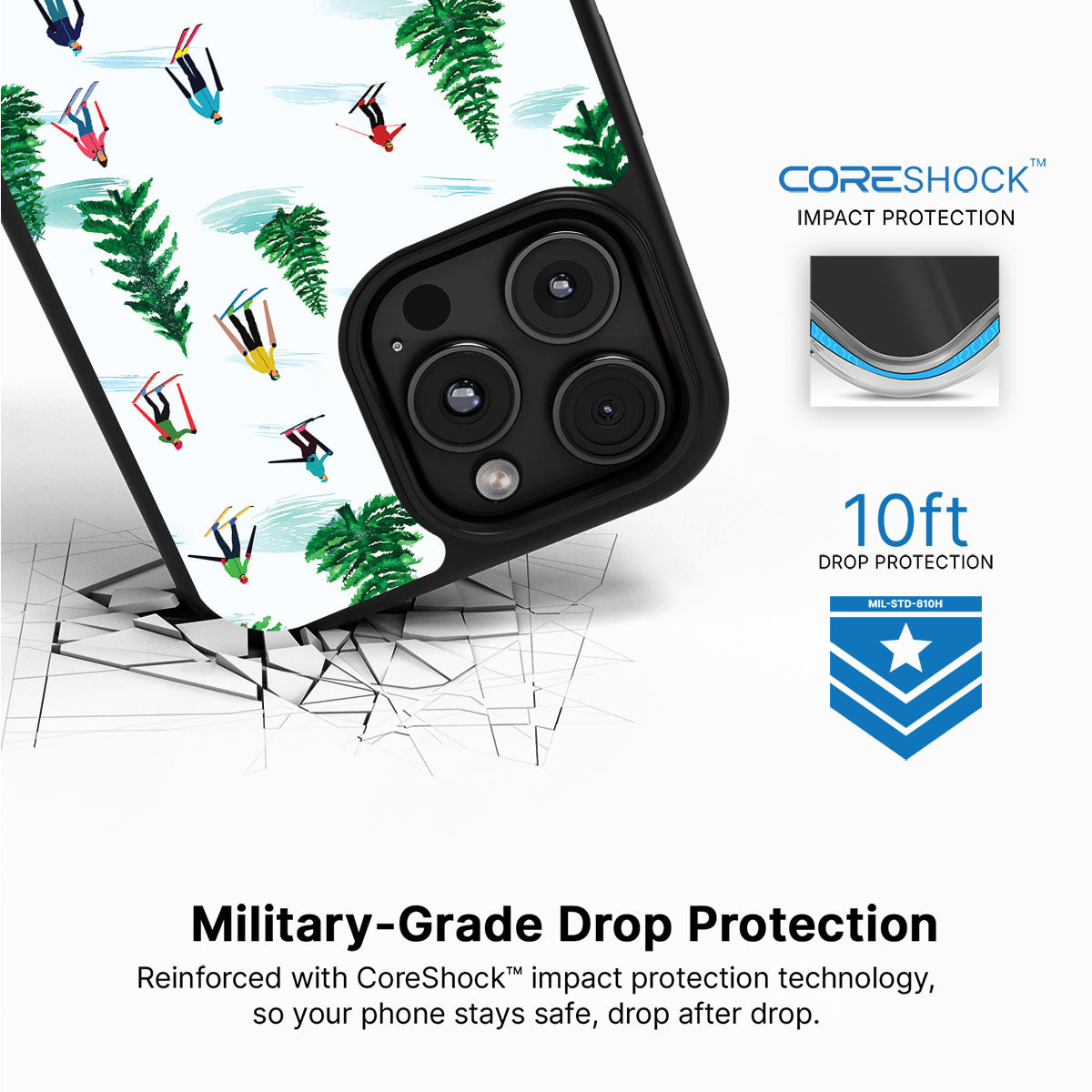 Ski Club - iPhone 16 Pro Case #case type_core (magsafe), #case type_core (non magsafe)