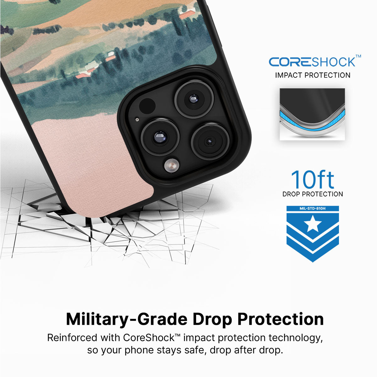 Tuscan Holiday - iPhone 16 Pro Case #case type_core (magsafe), #case type_core (non magsafe)