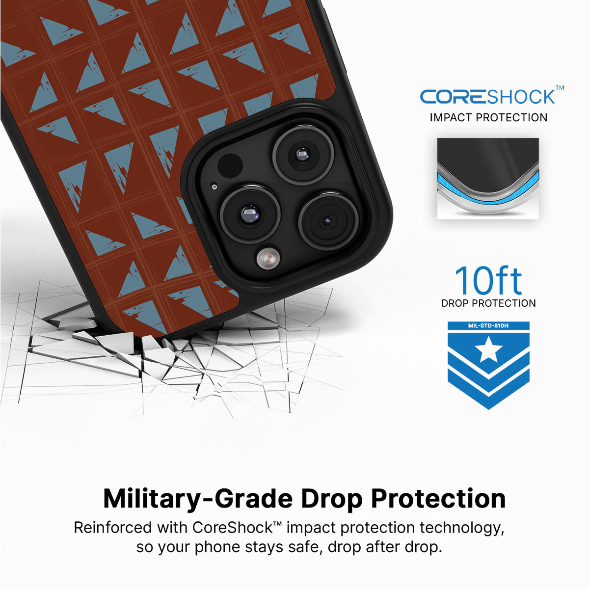 Winter Kilim - iPhone 16 Pro Case, #case type_core (magsafe), #case type_core (non magsafe)