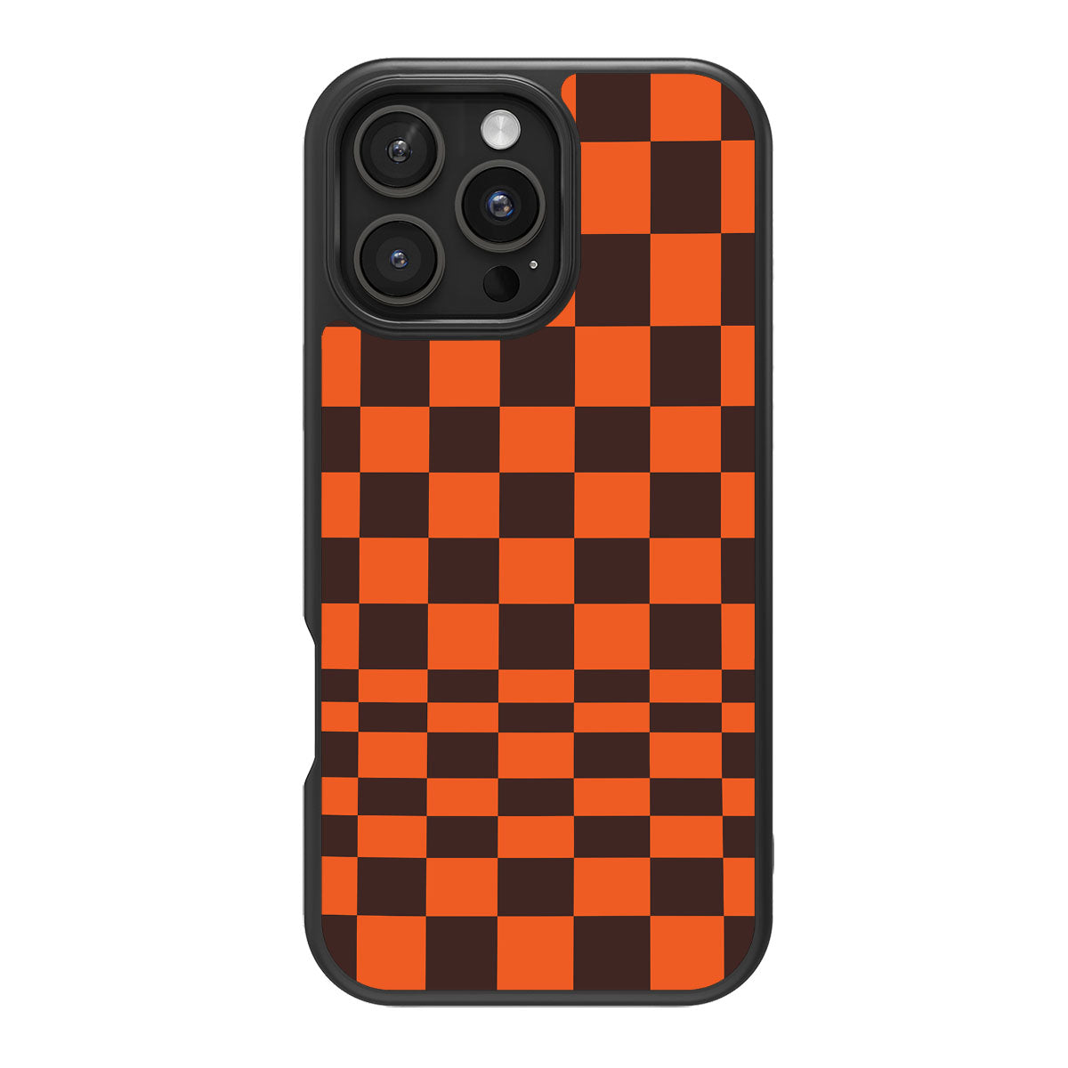 Amber Pop design back view – iPhone 16 Pro Max case