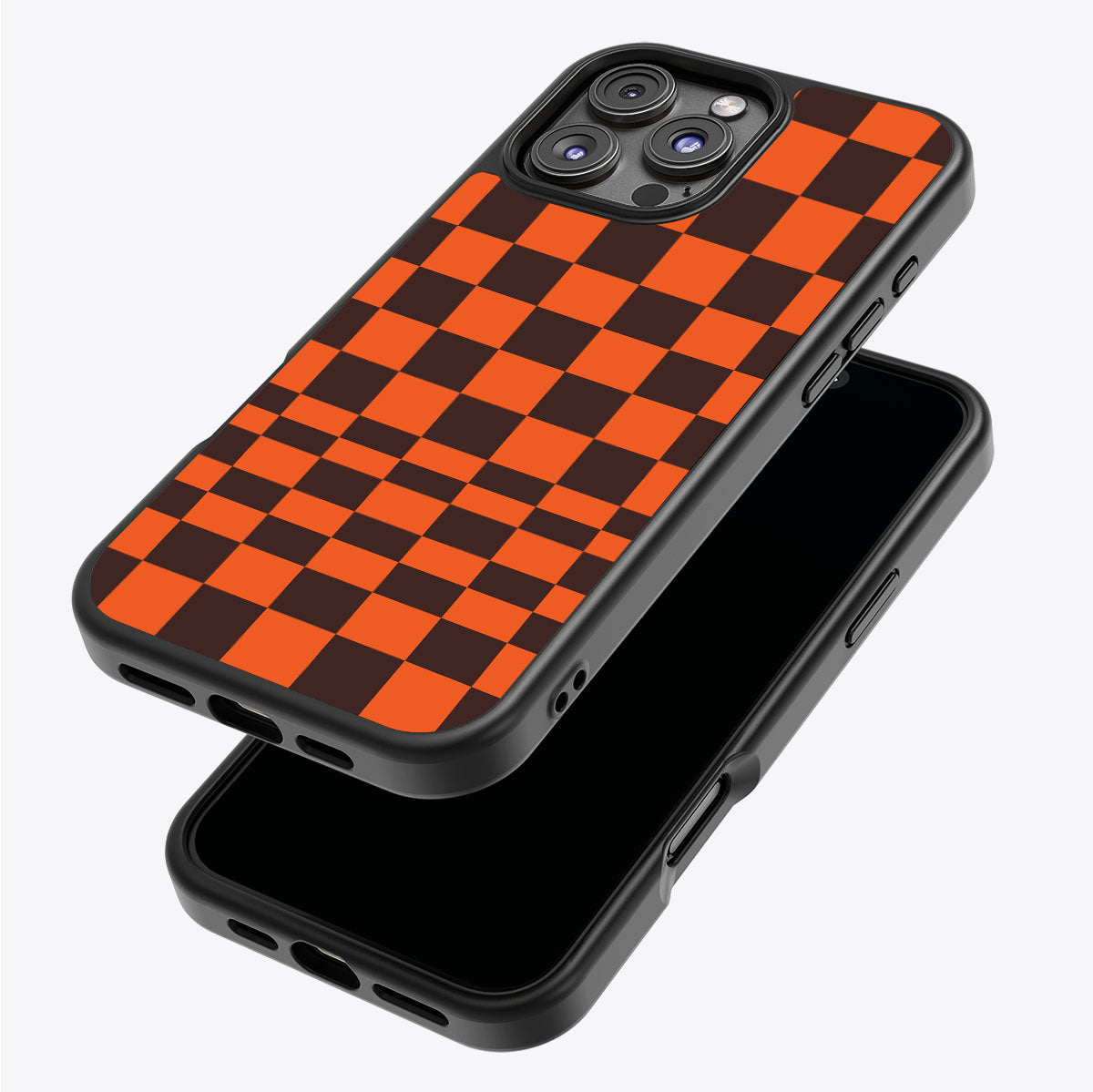 Amber Pop iPhone 16 Pro Max case – back and side view