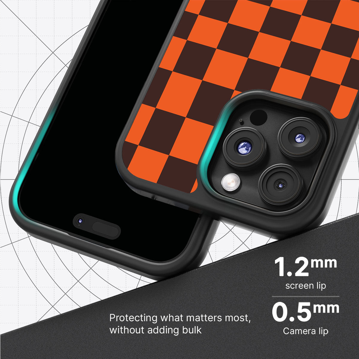 Amber Pop slim iPhone 16 Pro Max phone case