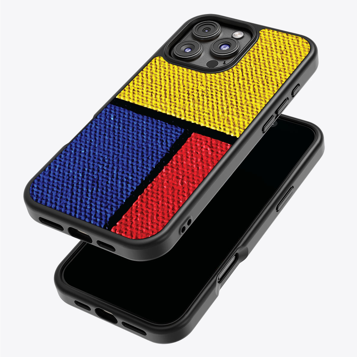 Bauhaus Blocks - iPhone 16 Pro Max Case #case type_core (magsafe), #case type_core (non magsafe)