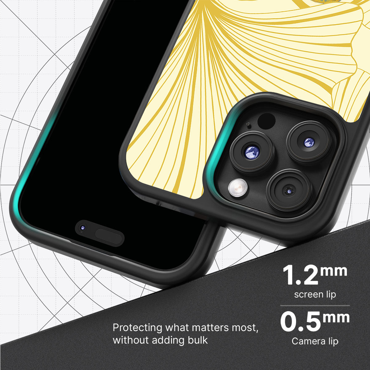 Blue Lotus - iPhone 16 Pro Max Case #case type_core (magsafe), #case type_core (non magsafe)