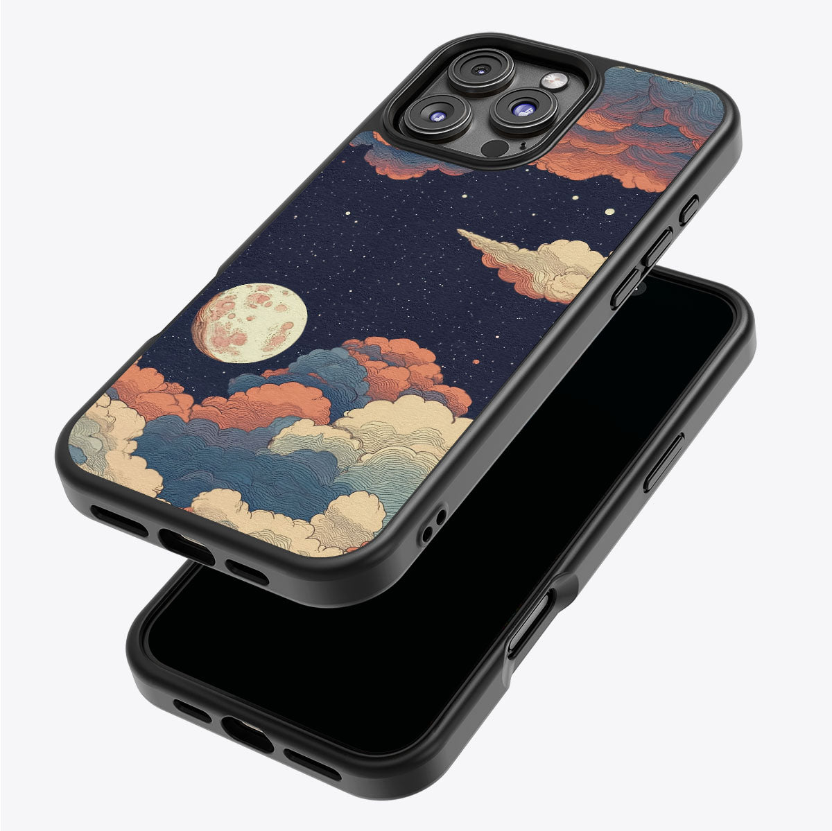 Blushed Moon - iPhone 16 Pro Max Case #case type_core (magsafe), #case type_core (non magsafe)