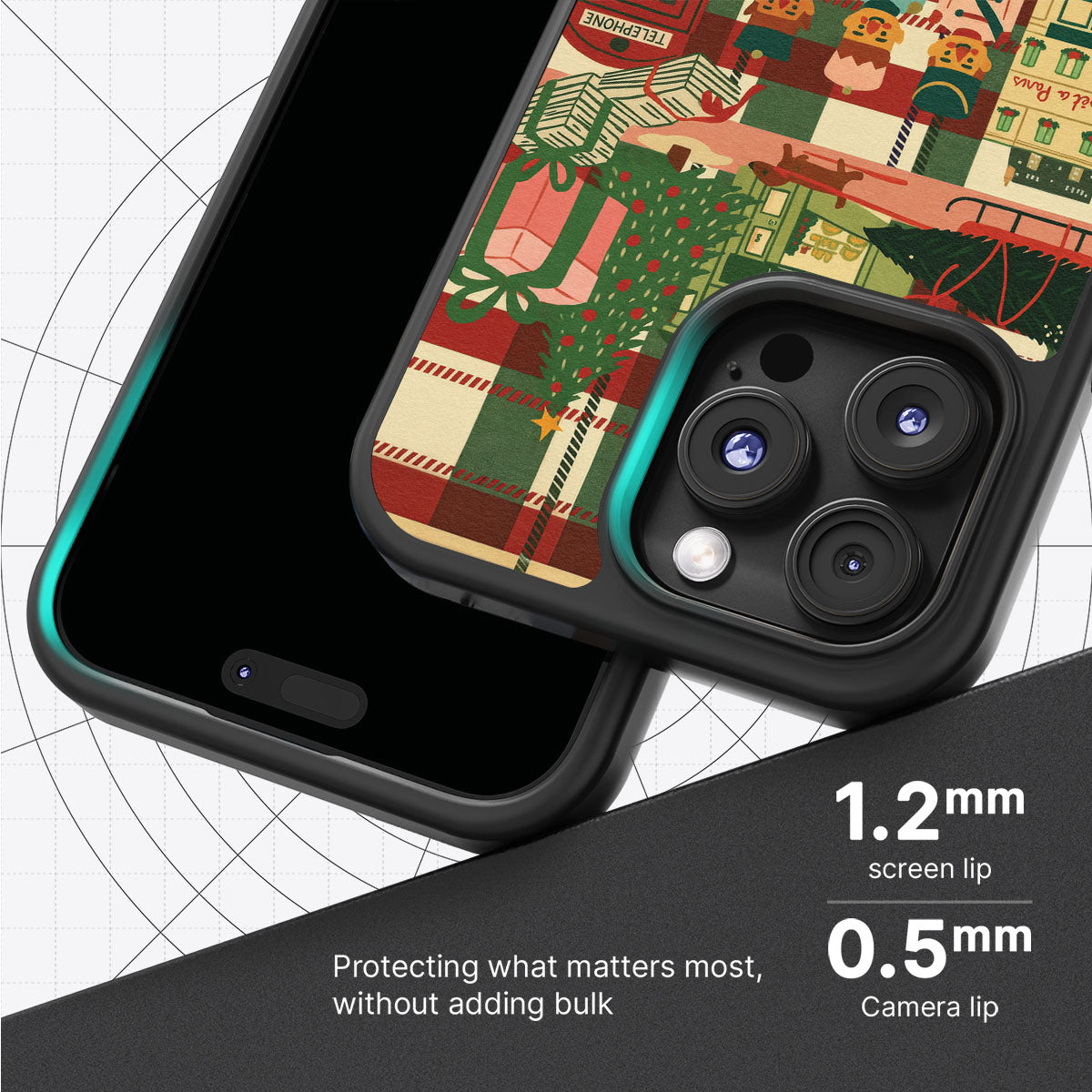 Christmas Joy - iPhone 16 Pro Max Case #case type_core (magsafe), #case type_core (non magsafe)