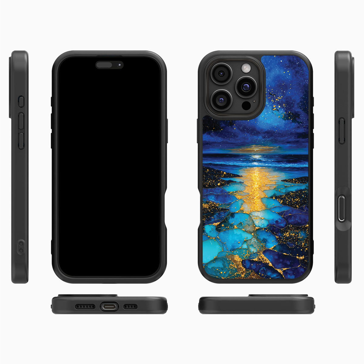 iPhone 16 Pro Max Case with MagSafe – Cosmic Seascape