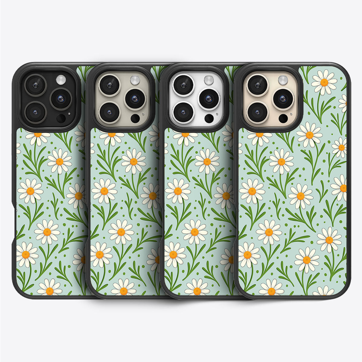 Daisy Flowers - iPhone 16 Pro Max Case #case type_core (magsafe), #case type_core (non magsafe)
