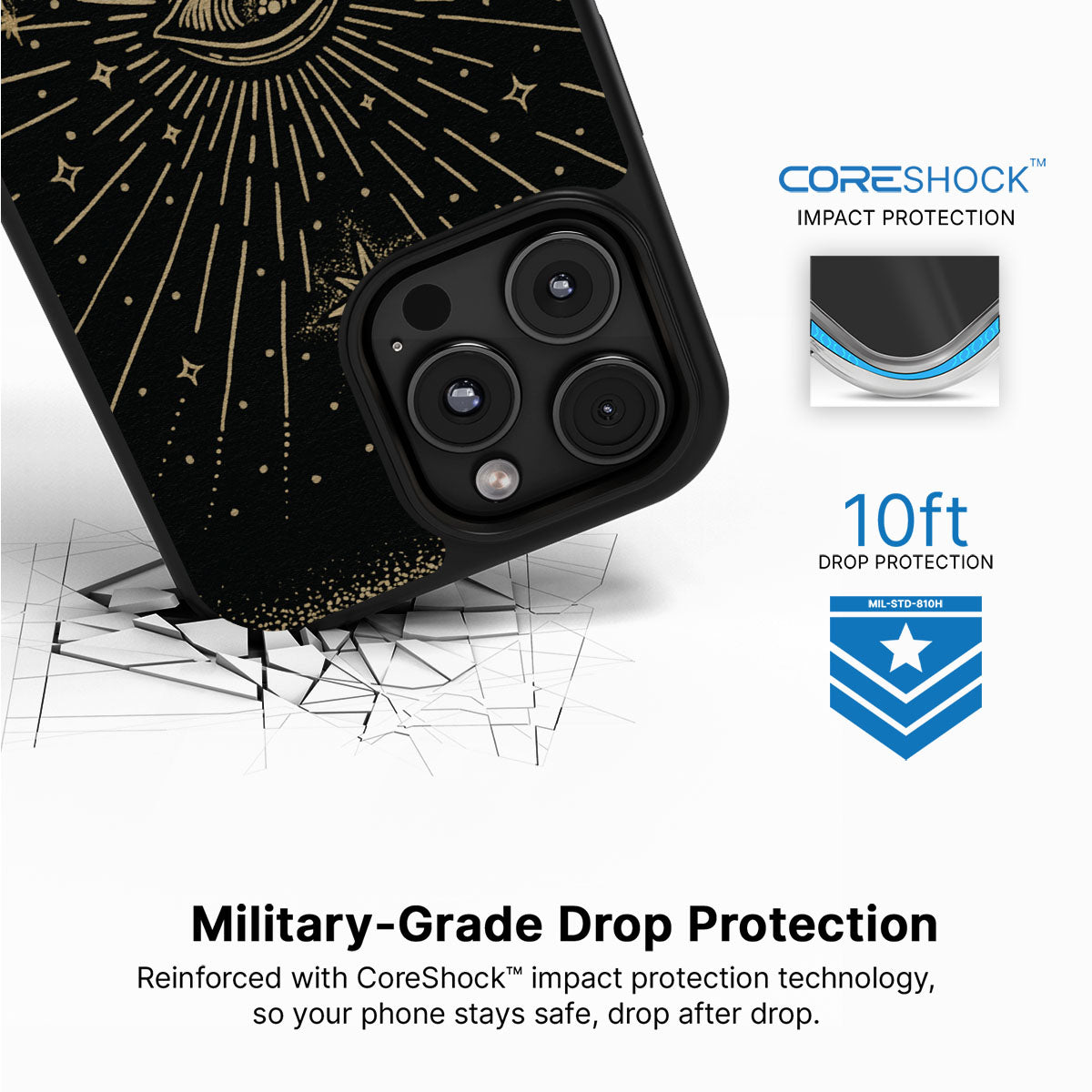 Divine Vision - iPhone 16 Pro Max Case #case type_core (magsafe), #case type_core (non magsafe)