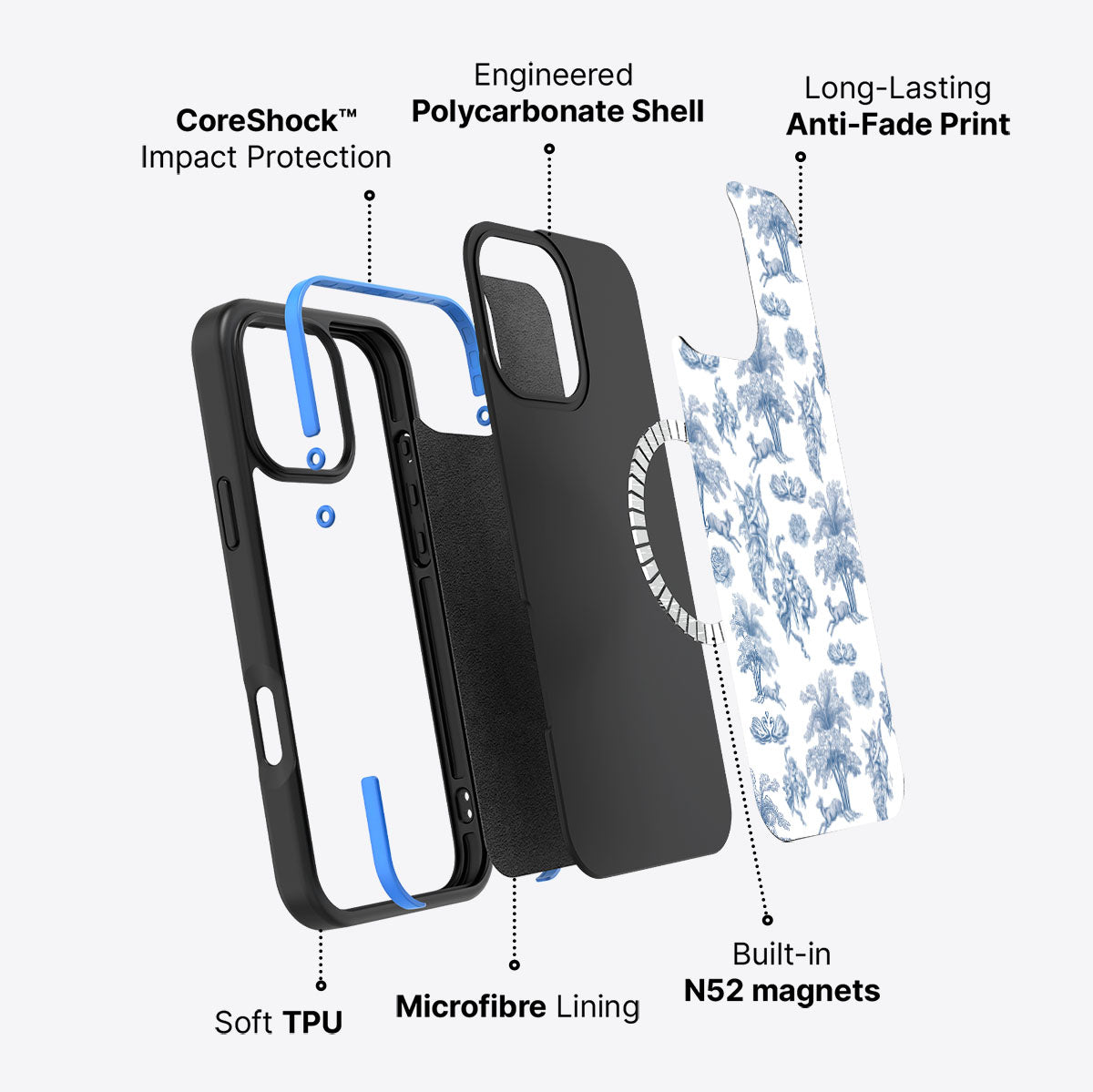 Eden Garden - iPhone 16 Pro Max Case #case type_core (magsafe)