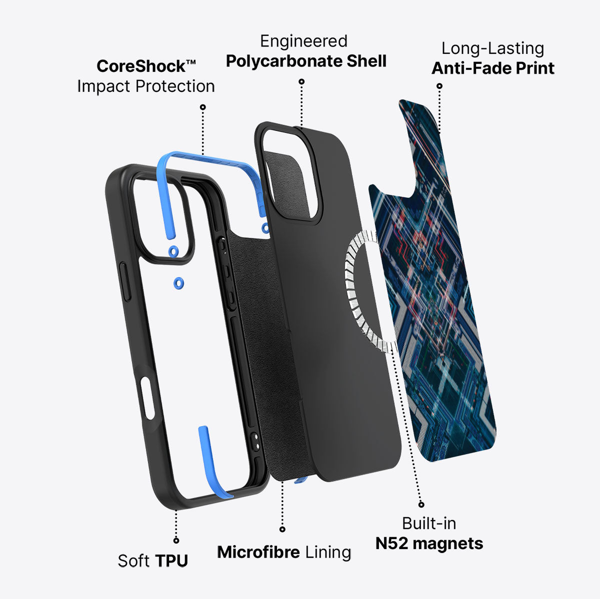 Electropolis - iPhone 16 Pro Max Case #case type_core (magsafe)