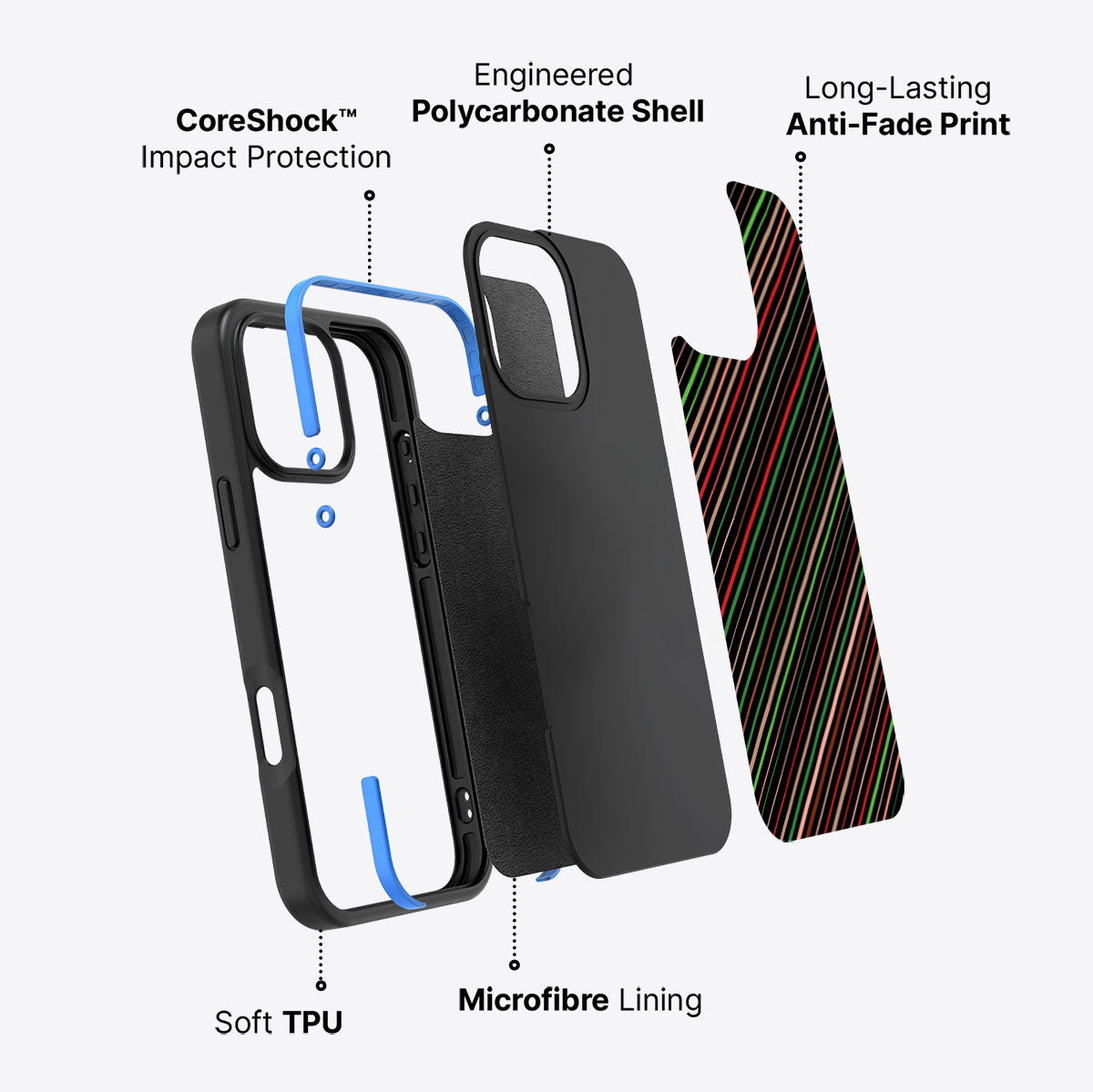 Festive Code - iPhone 16 Pro Max Case #case type_core (non magsafe)