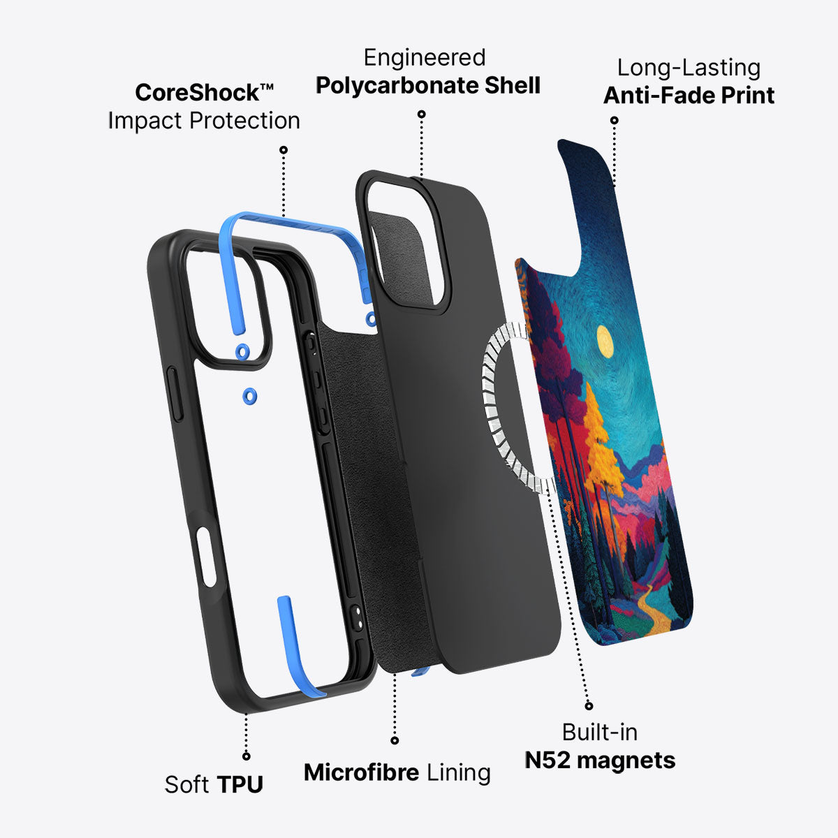 iPhone 16 Pro Max Case with MagSafe – Folk Valley