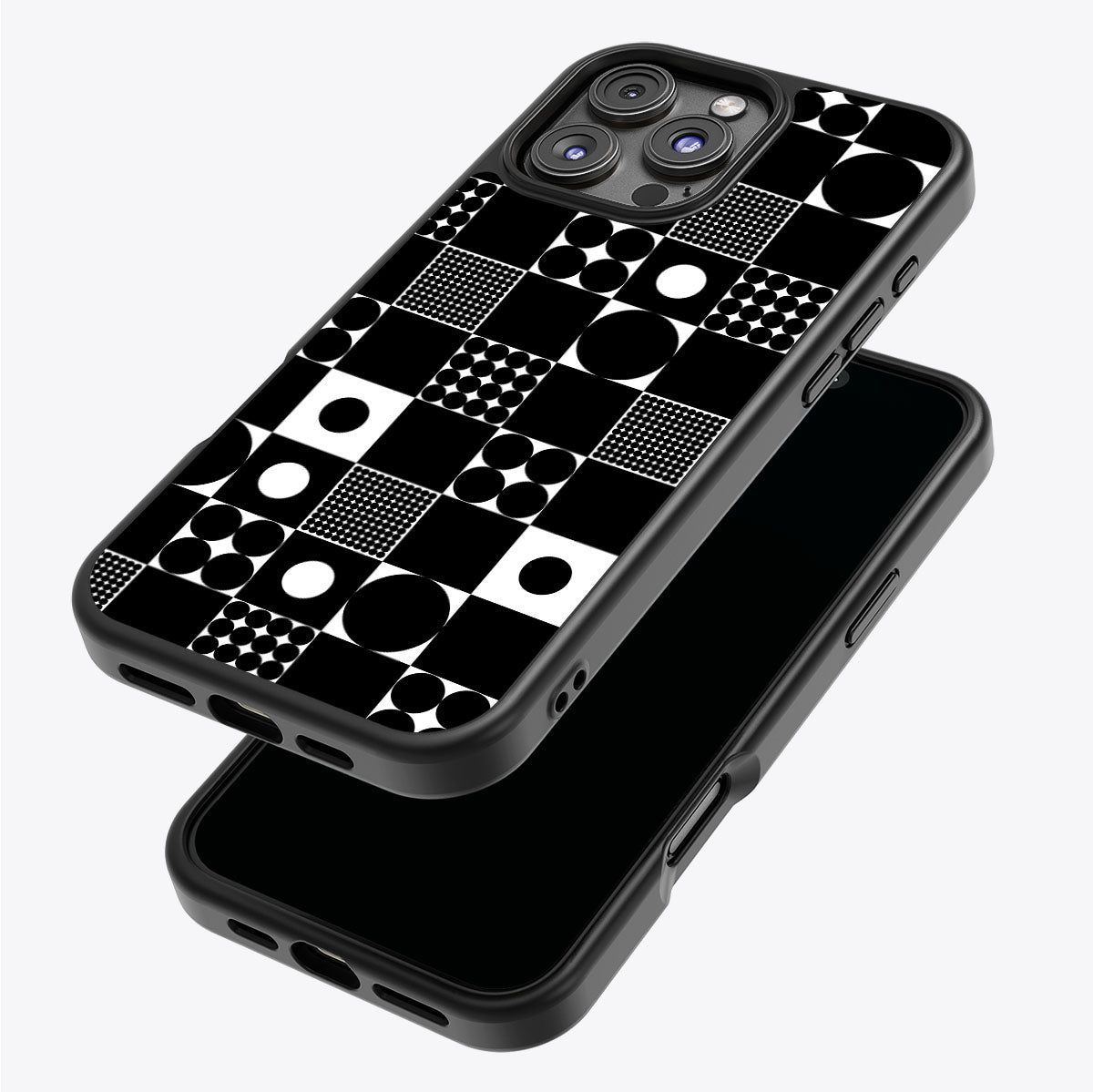 Grid and Orb - iPhone 16 Pro Max Case #case type_core (magsafe), #case type_core (non magsafe)