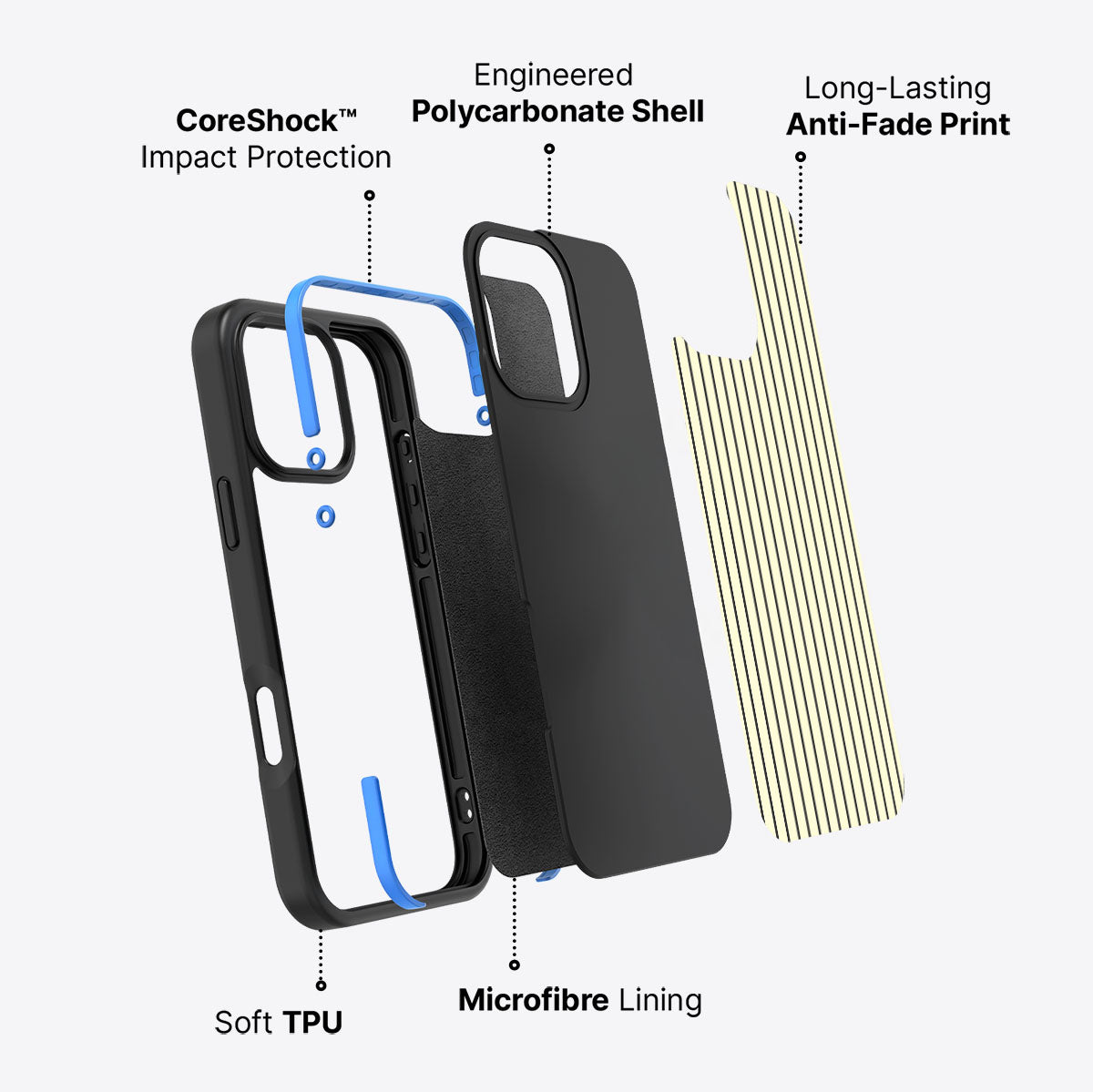 High Tea - iPhone 16 Pro Max Case #case type_core (non magsafe)