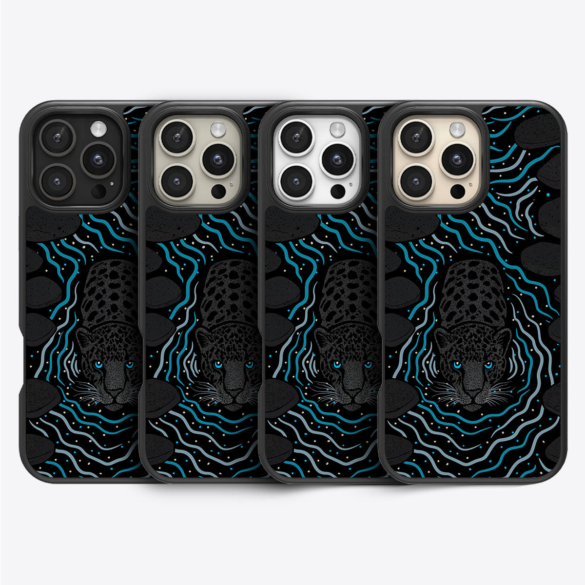Midnight Panther - iPhone 16 Pro Max Case #case type_core (magsafe), #case type_core (non magsafe)