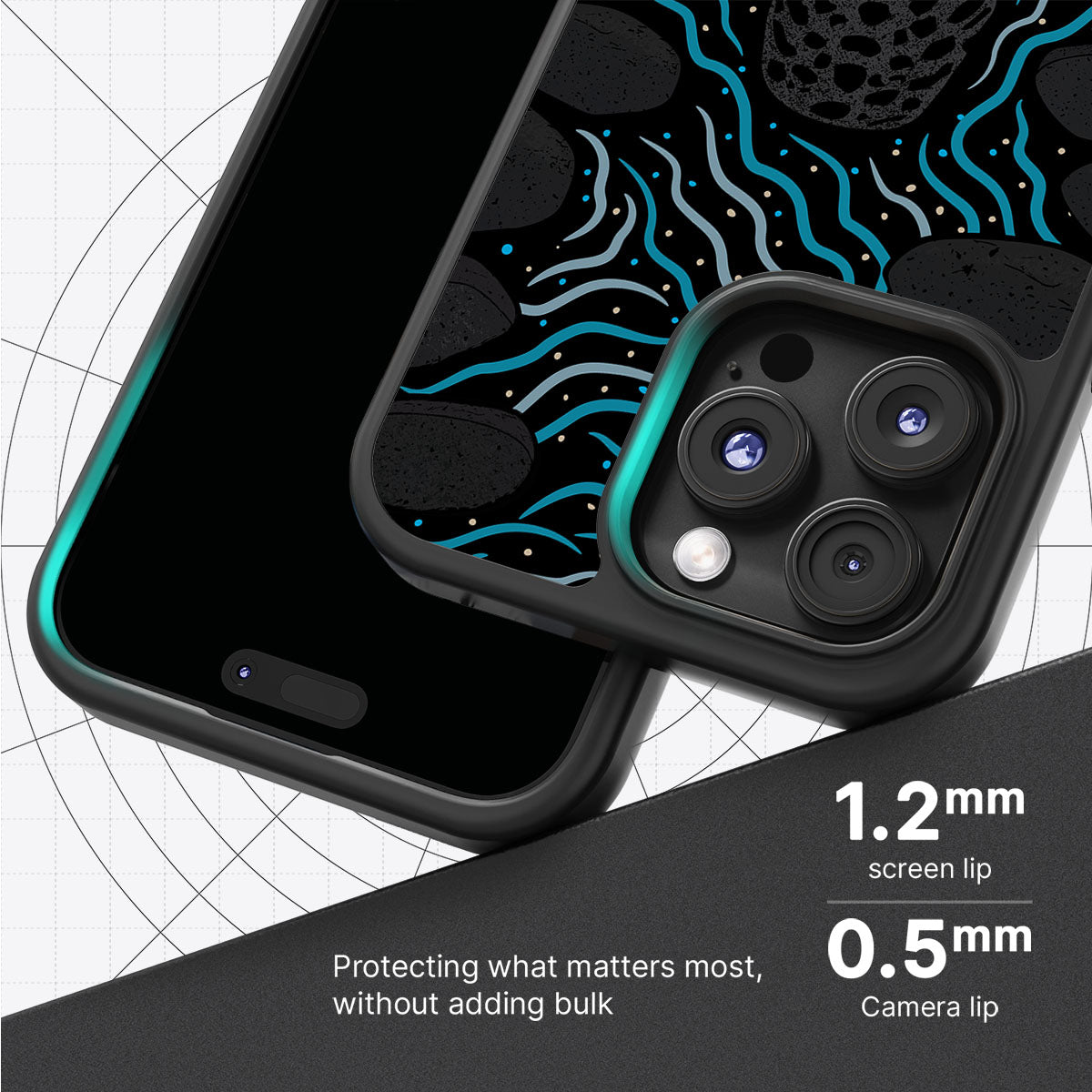 Midnight Panther - iPhone 16 Pro Max Case #case type_core (magsafe), #case type_core (non magsafe)