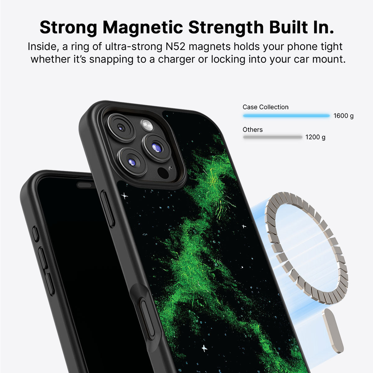 Milkyway Gazing - iPhone 16 Pro Max Case #case type_core (magsafe)
