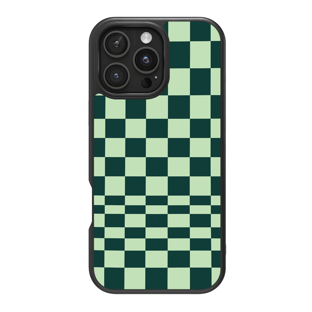 Mint Matrix design back view – iPhone 16 Pro Max case