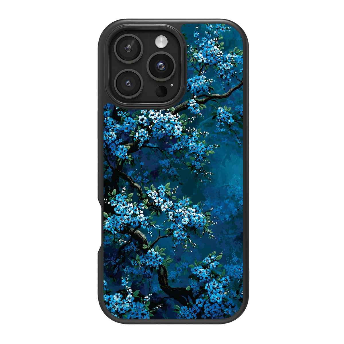 Moonlit Petals - iPhone 16 Pro Max Case #case type_core (magsafe), #case type_core (non magsafe)