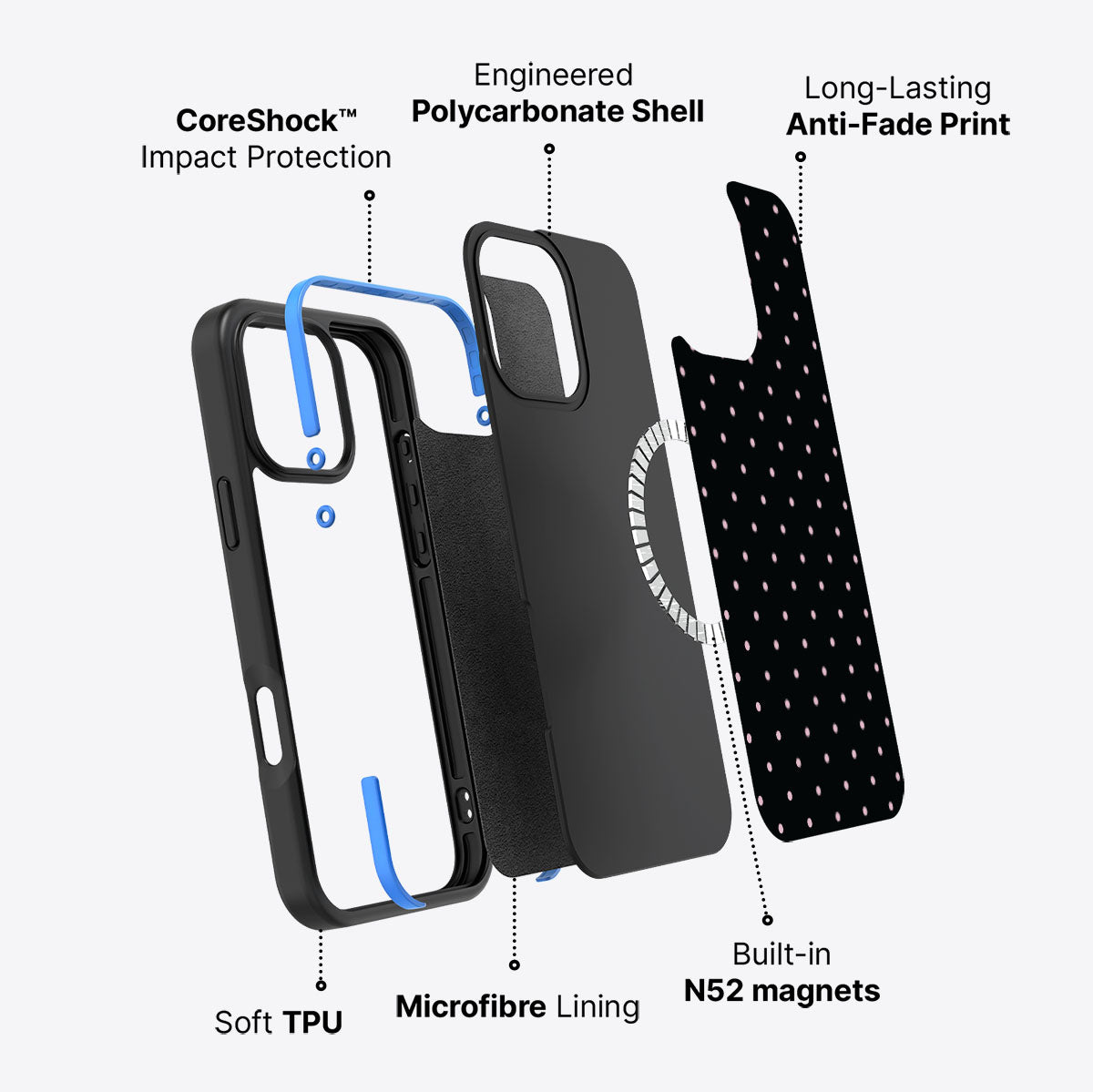 Noirelle - iPhone 16 Pro Max Case #case type_core (magsafe)