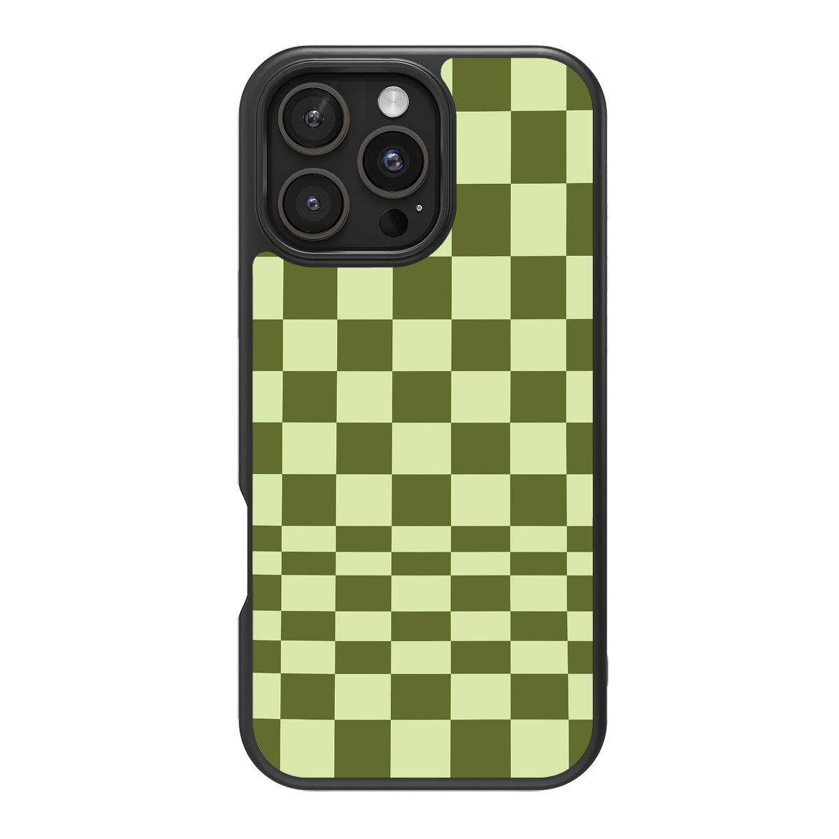 Olive Meadow design back view – iPhone 16 Pro Max case