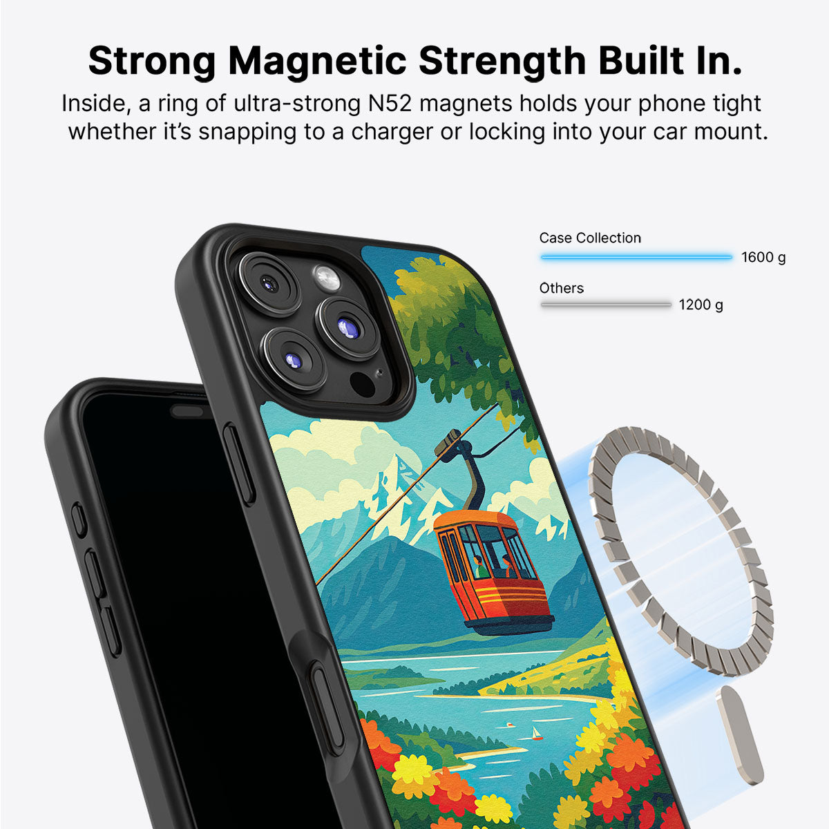 iPhone 16 Pro Max MagSafe case – Queenstown design
