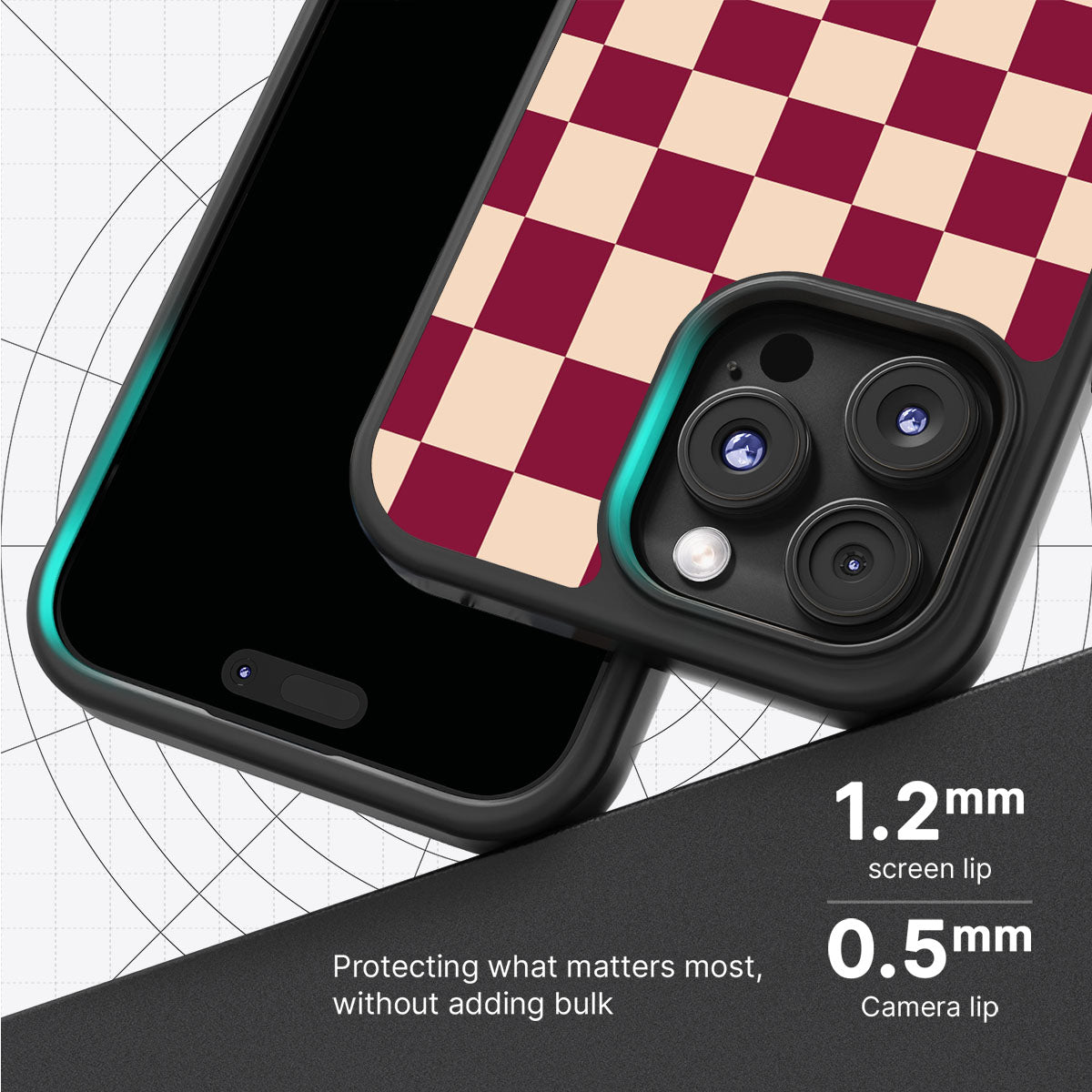 Rouge Board slim iPhone 16 Pro Max phone case