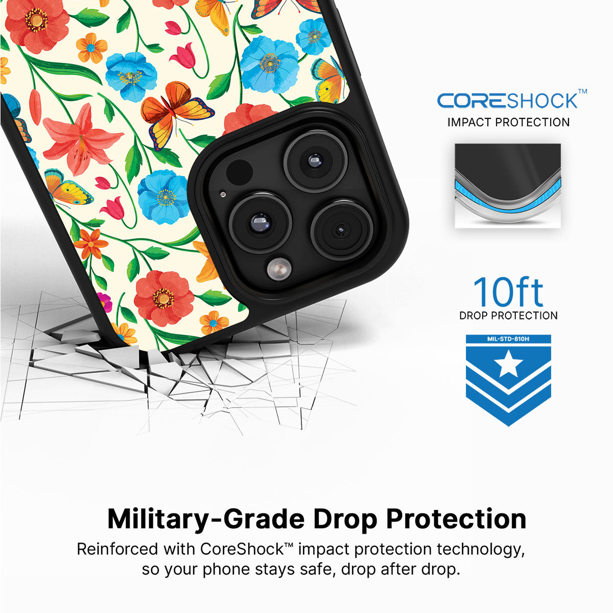 Spring Garden - iPhone 16 Pro Max Case #case type_core (magsafe), #case type_core (non magsafe)