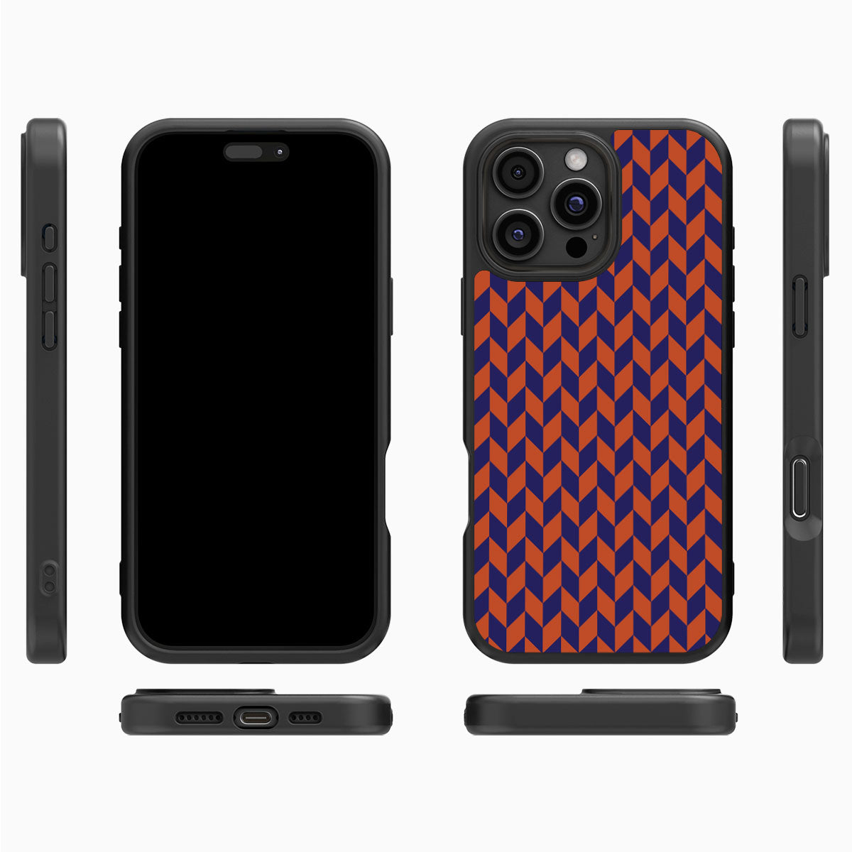 Twilight Chevron - iPhone 16 Pro Max Case #case type_core (magsafe), #case type_core (non magsafe)