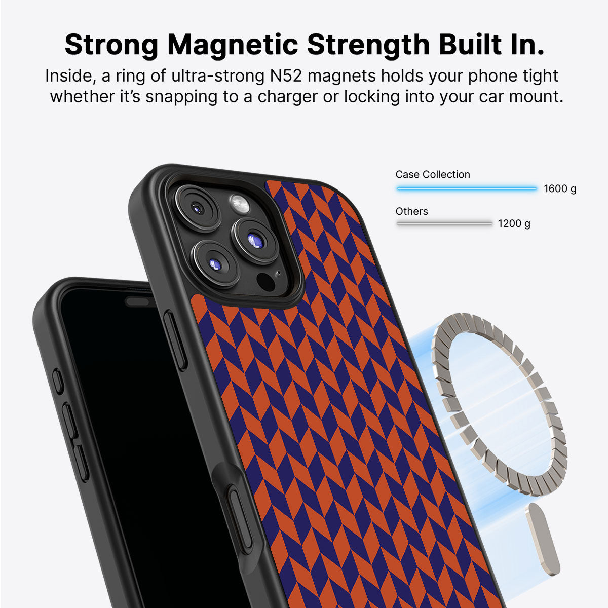Twilight Chevron - iPhone 16 Pro Max Case #case type_core (magsafe)