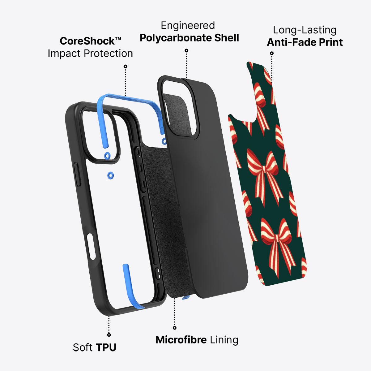 Velvet Ribbon - iPhone 16 Pro Max Case #case type_core (non magsafe)