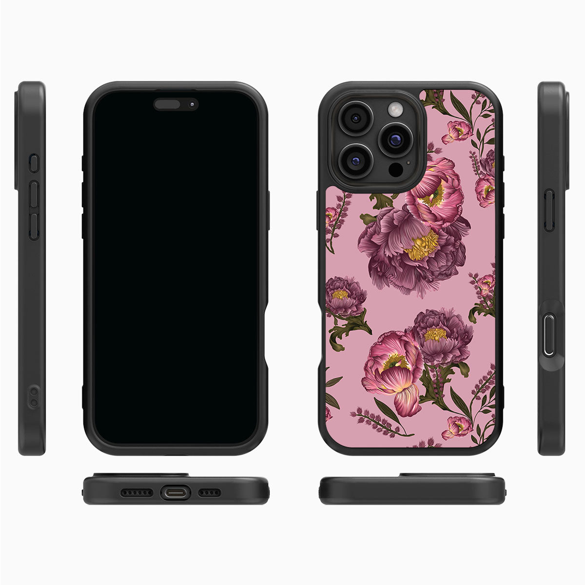 Vintage Blossoms - iPhone 16 Pro Max Case #case type_core (magsafe), #case type_core (non magsafe)