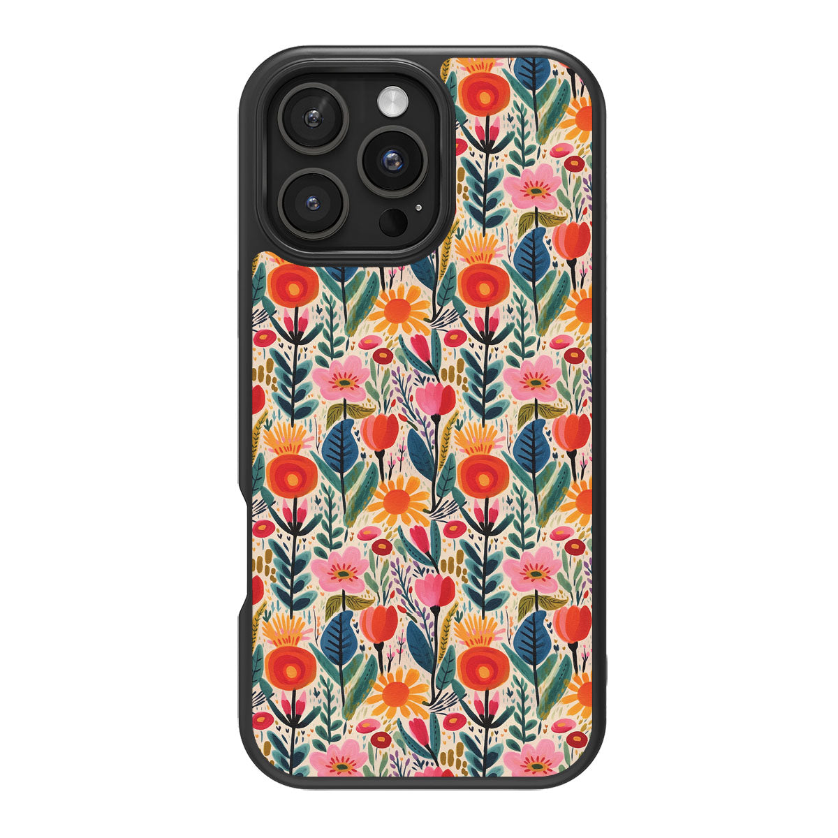 Wild Blossoms - iPhone 16 Pro Max Case #case type_core (magsafe), #case type_core (non magsafe)