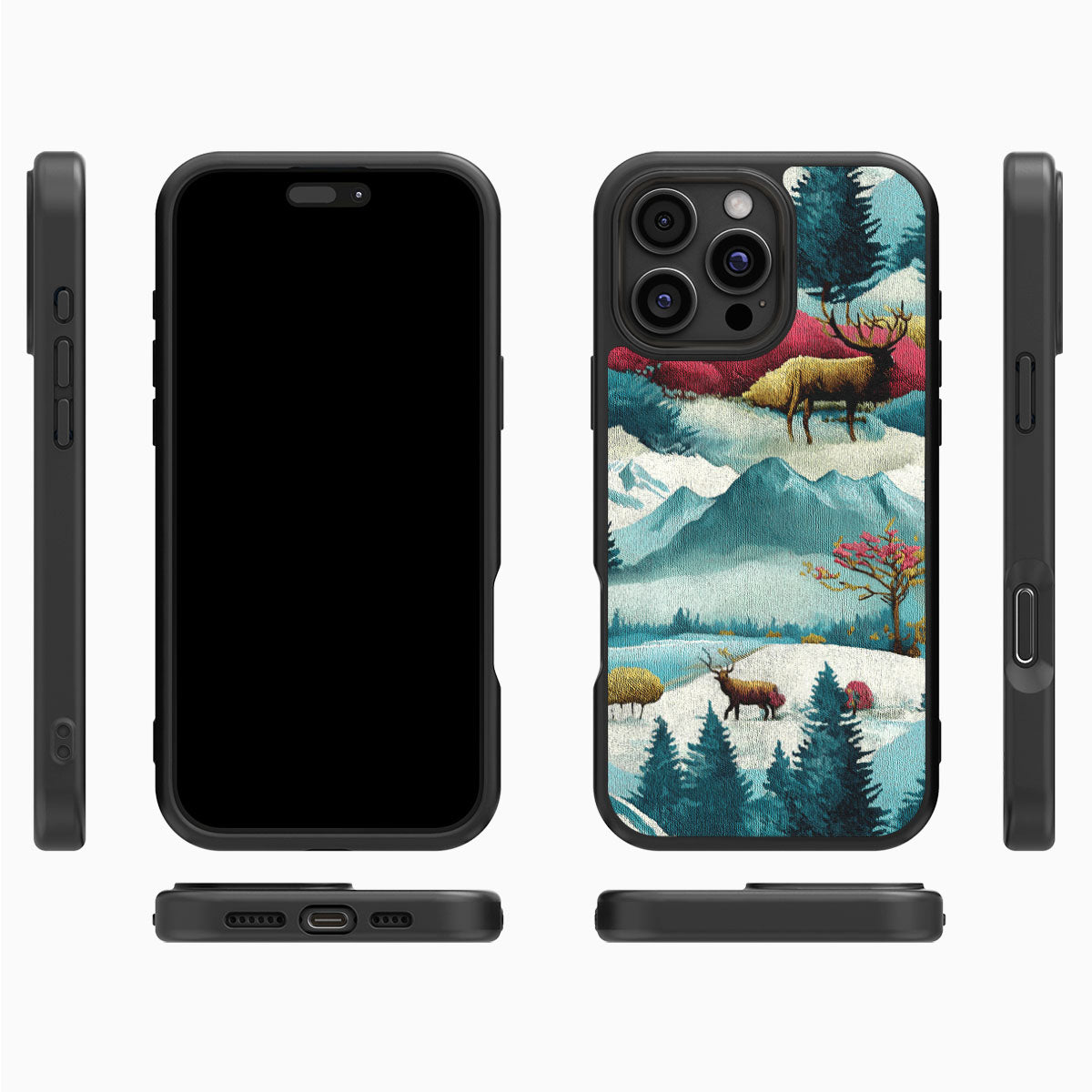Winter Impressions - iPhone 16 Pro Max Case #case type_core (magsafe), #case type_core (non magsafe)