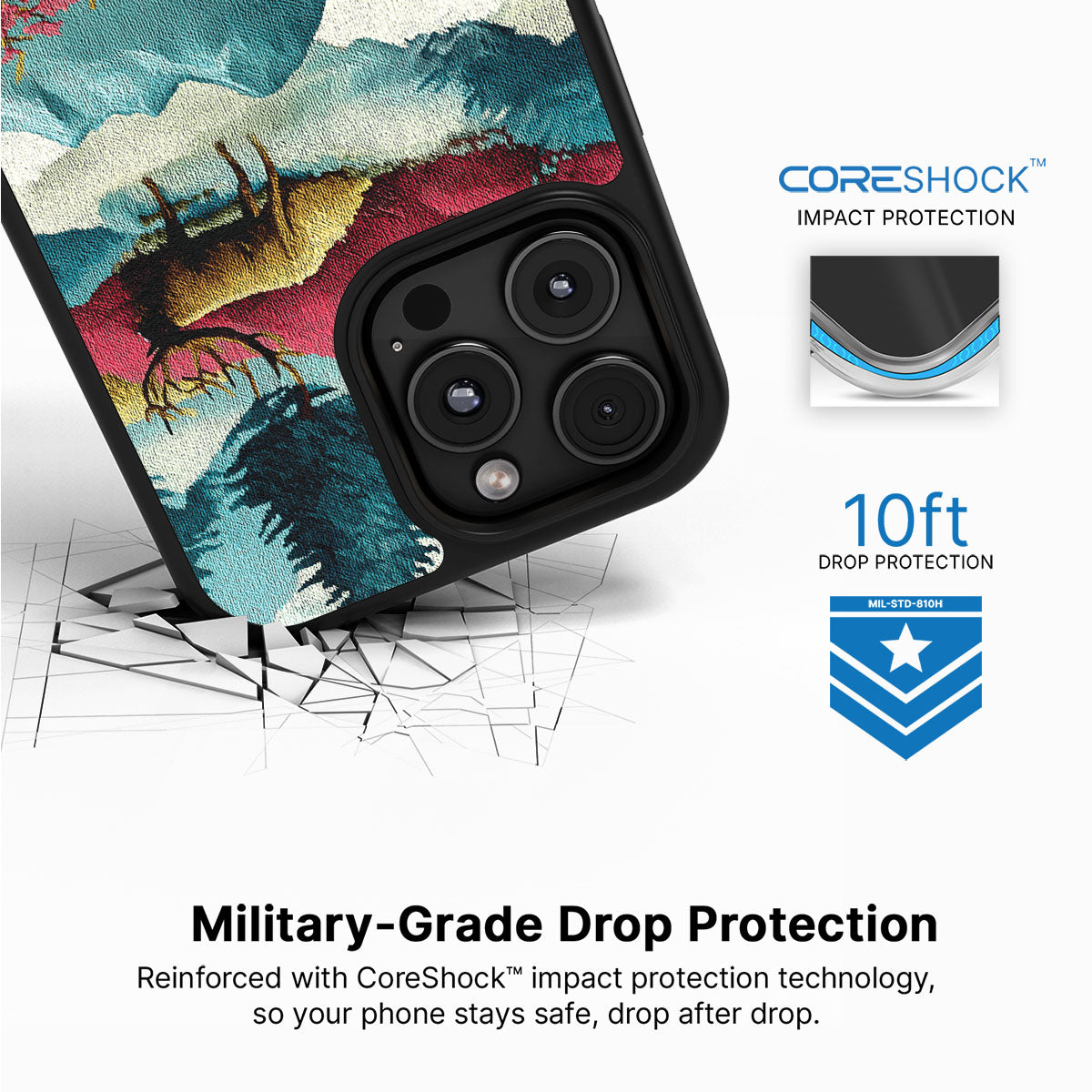 Winter Impressions - iPhone 16 Pro Max Case #case type_core (magsafe), #case type_core (non magsafe)