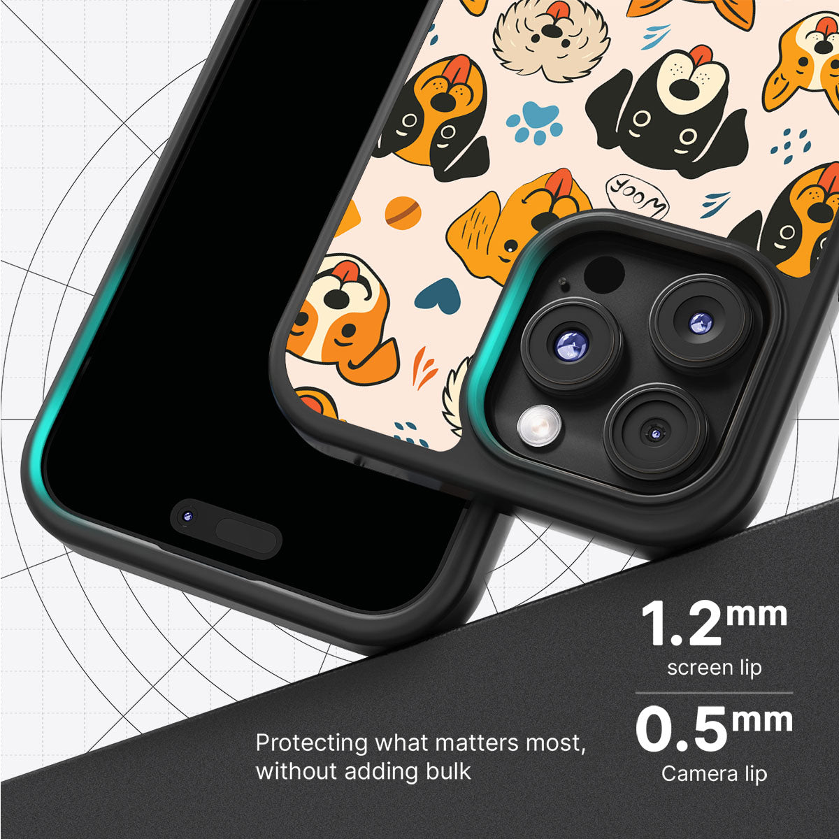Woof Squad - iPhone 16 Pro Max Case, #case type_core (magsafe), #case type_core (non magsafe)