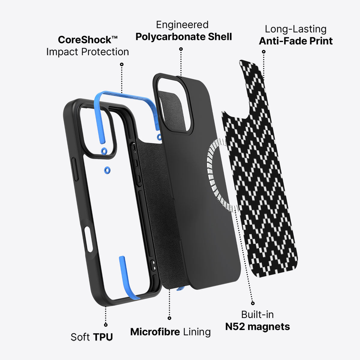 Zebra Downloading - iPhone 16 Pro Max Case #case type_core (magsafe)