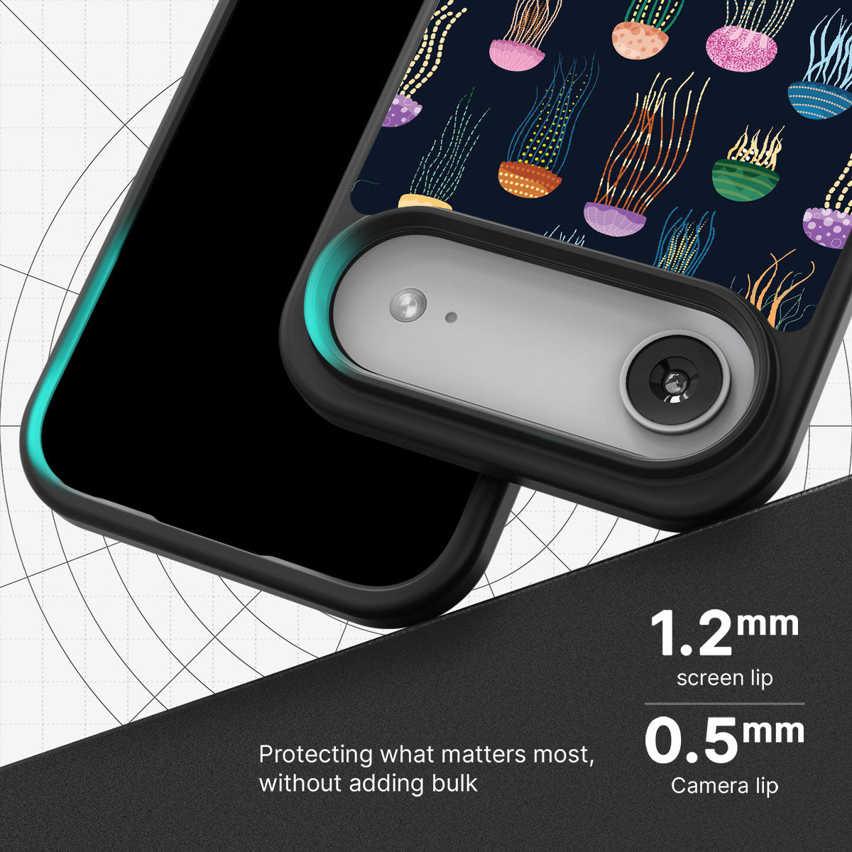 Jellyfish - iPhone 17 Air Case #case type_core (magsafe), #case type_core (non magsafe)