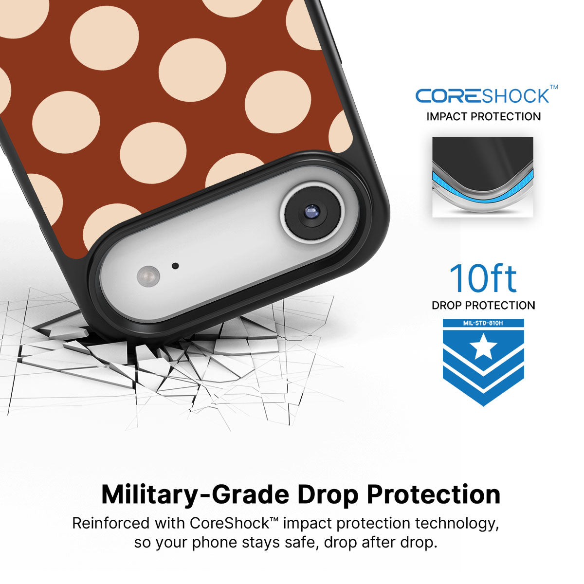 Amber Veil - iPhone 17 Air Case #case type_core (magsafe), #case type_core (non magsafe)