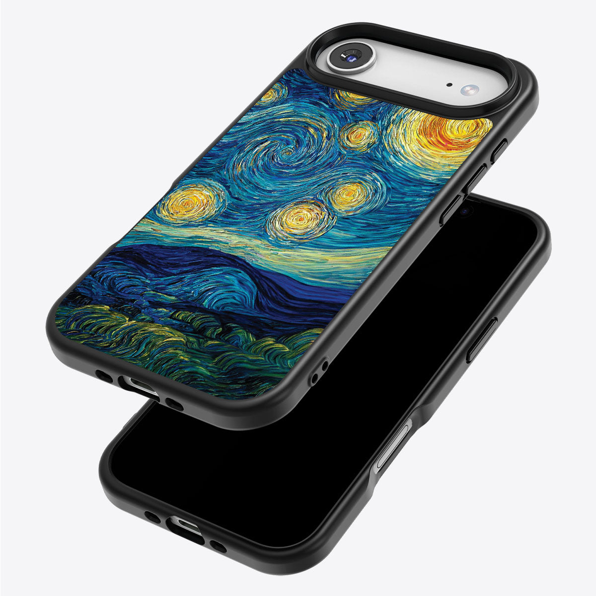 Astral Waves iPhone Air case – back and side view