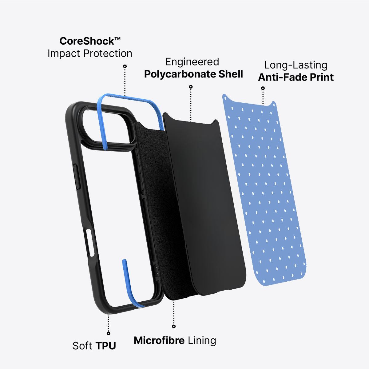 Azurelle - iPhone 17 Air Case #case type_core (non magsafe)