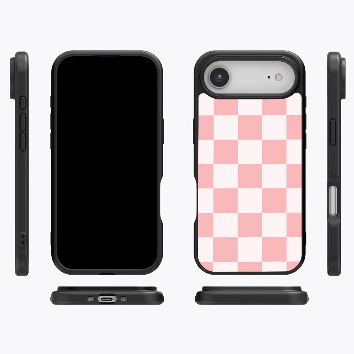Ballet Tile iPhone Air case cover – multi-angle view
