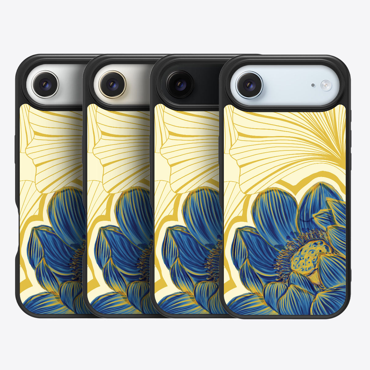 Blue Lotus - iPhone 17 Air Case #case type_core (magsafe), #case type_core (non magsafe)
