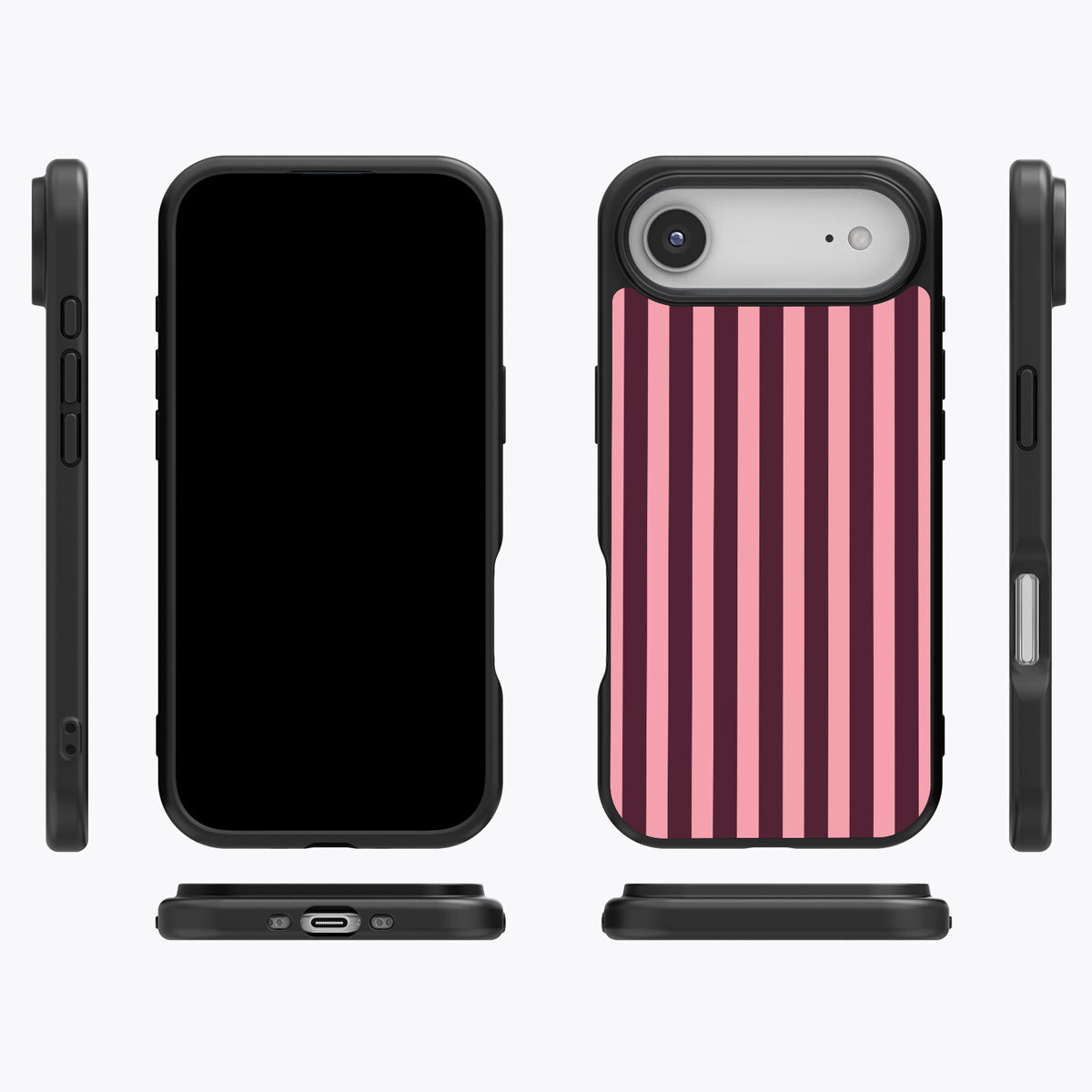 Candy Column iPhone Air case cover – multi-angle view