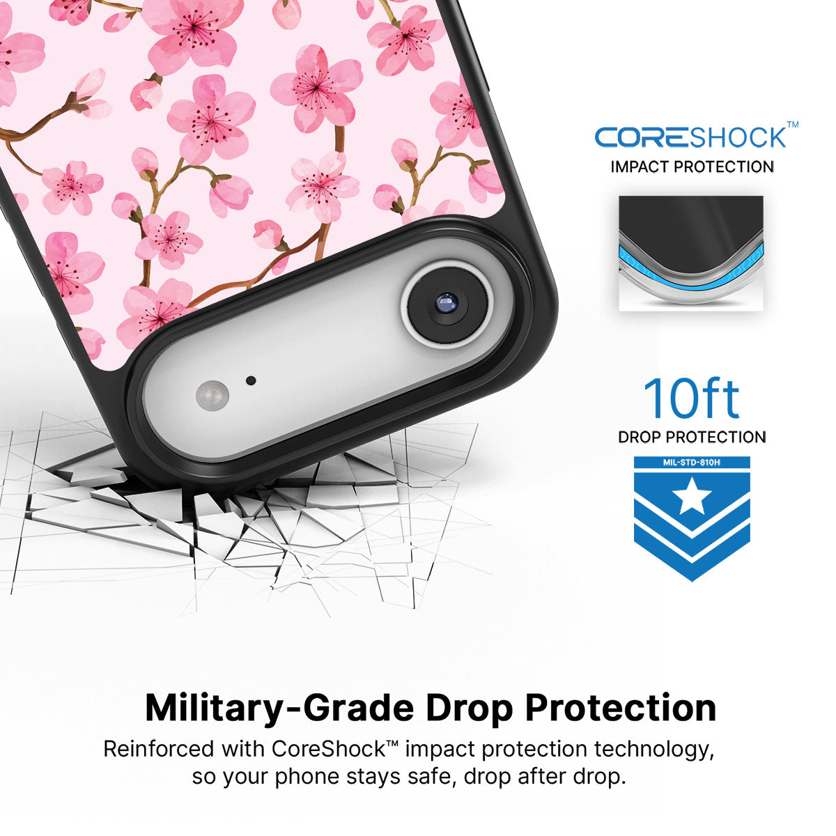 Cherry Blossom - iPhone 17 Air Case #case type_core (magsafe), #case type_core (non magsafe)