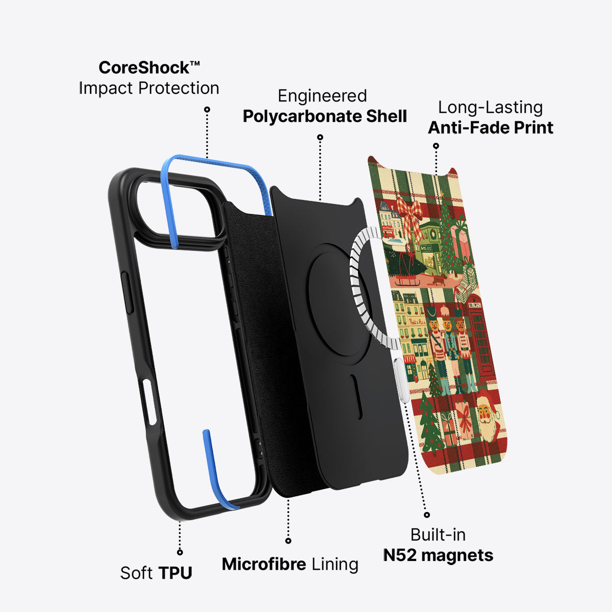 Christmas Joy - iPhone 17 Air Case #case type_core (magsafe)