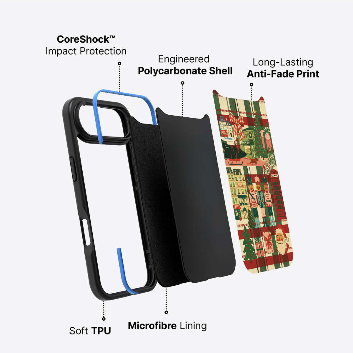Christmas Joy - iPhone 17 Air Case #case type_core (non magsafe)